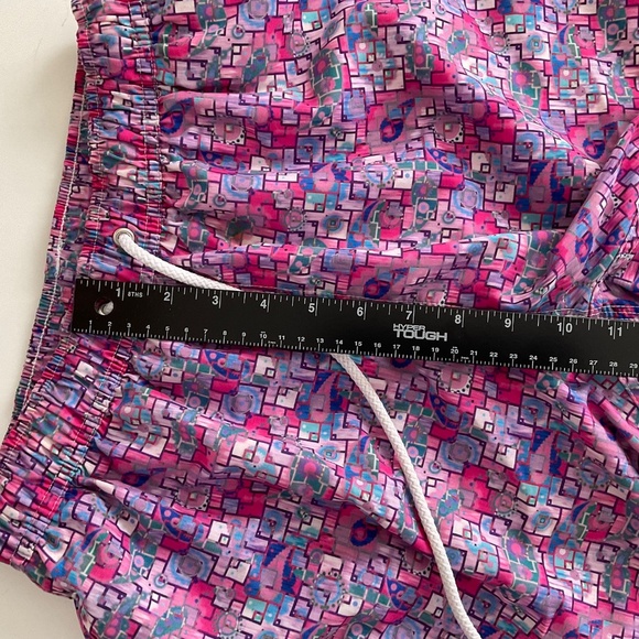 Bertigo Graphic Print Swim Shorts Sz M Multicolor Quick Dry Beach Summer Comfort - Picture 5 of 10